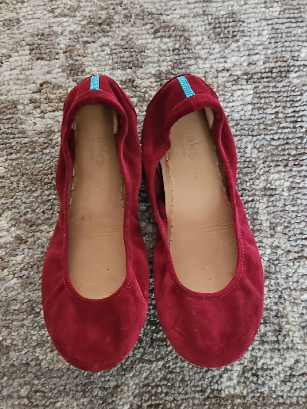 Tieks Rouge Flats